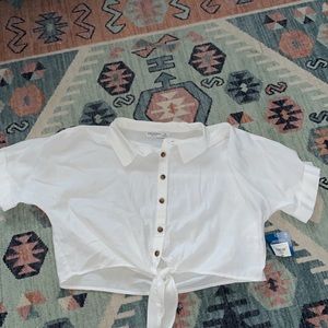 Womens button up shirt